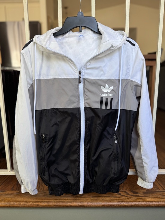 adidas Originals Jackets & Blazers - Adidas Women’s Windbreaker Jacket Size S/M EUC